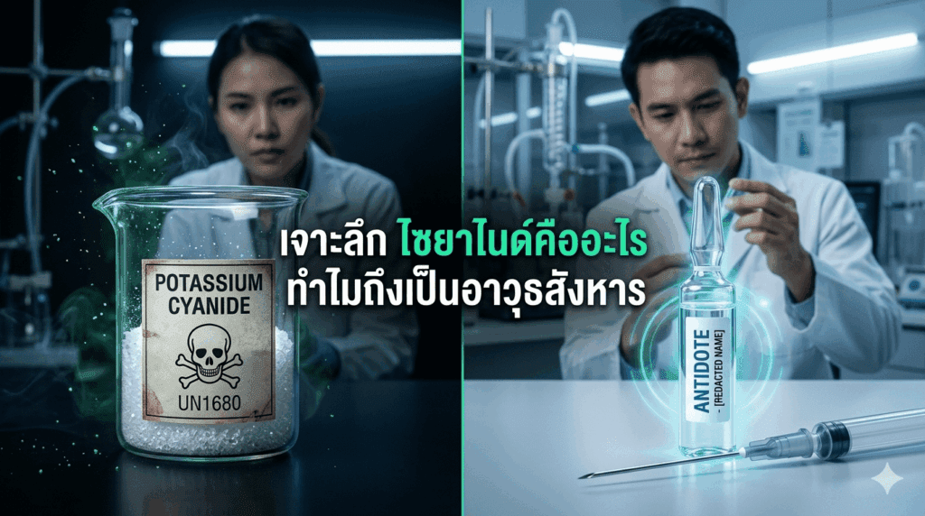 ความหมายของไซยาไนด์คืออะไร ในทางเคมี