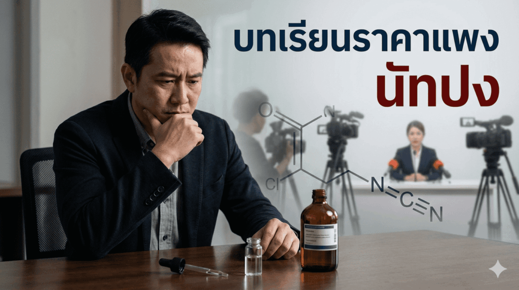 วิธีใช้ชุดทดสอบสารพิษปนเปื้อนไซยาไนด์เคสนัทปง