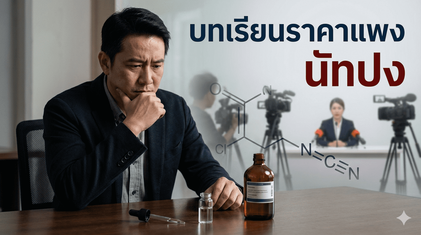 วิธีใช้ชุดทดสอบสารพิษปนเปื้อนไซยาไนด์เคสนัทปง