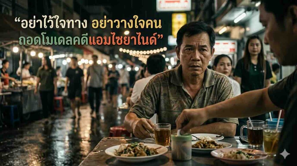 การวิเคราะห์ 5 กลโกงพฤติกรรมคนร้ายในคดีแอมไซยาไนด์
