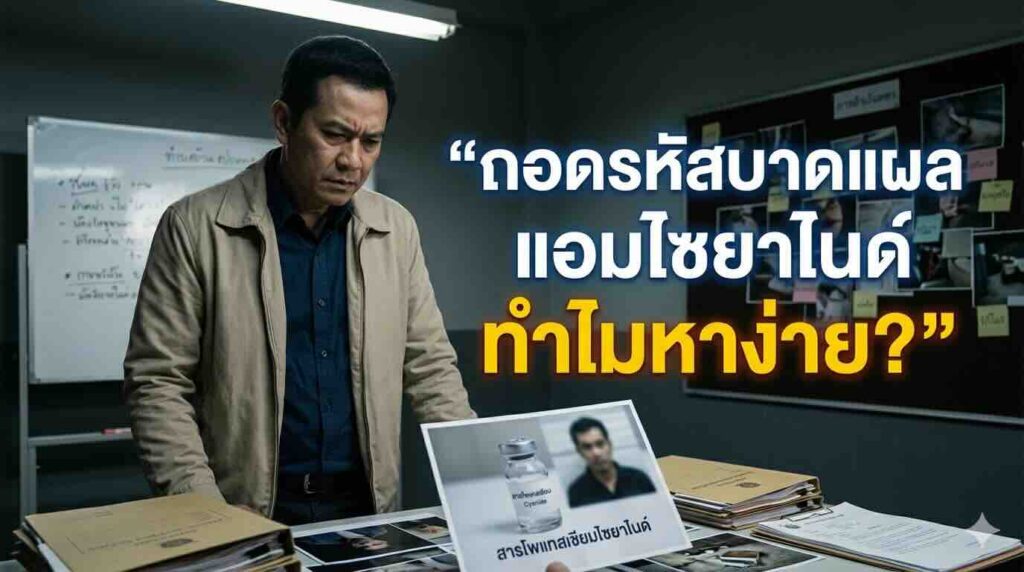 ข้อมูลกฎหมายการควบคุมสารเคมีอันตรายและแอมไซยาไนด์ในไทย