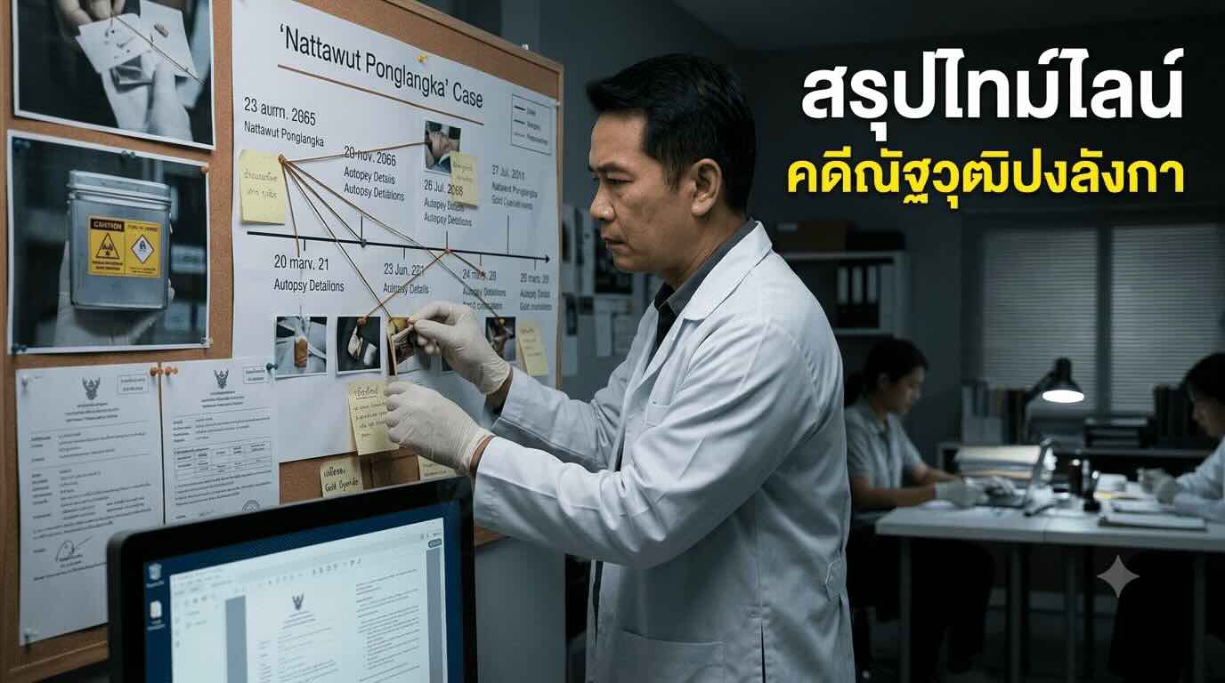 ชุดทดสอบสารพิษไซยาไนด์ปนเปื้อนเคสณัฐวุฒิปงลังกา