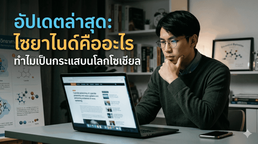 กลิ่นของไซยาไนด์คืออะไร เหมือนอัลมอนด์จริงไหม