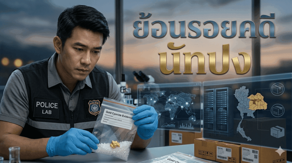ชุดทดสอบสารพิษไซยาไนด์ปนเปื้อนเคสณัฐวุฒิปงลังกา