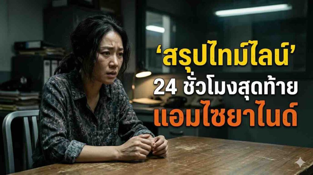 ลำดับไทม์ไลน์เหตุการณ์สำคัญในคดีแอมไซยาไนด์