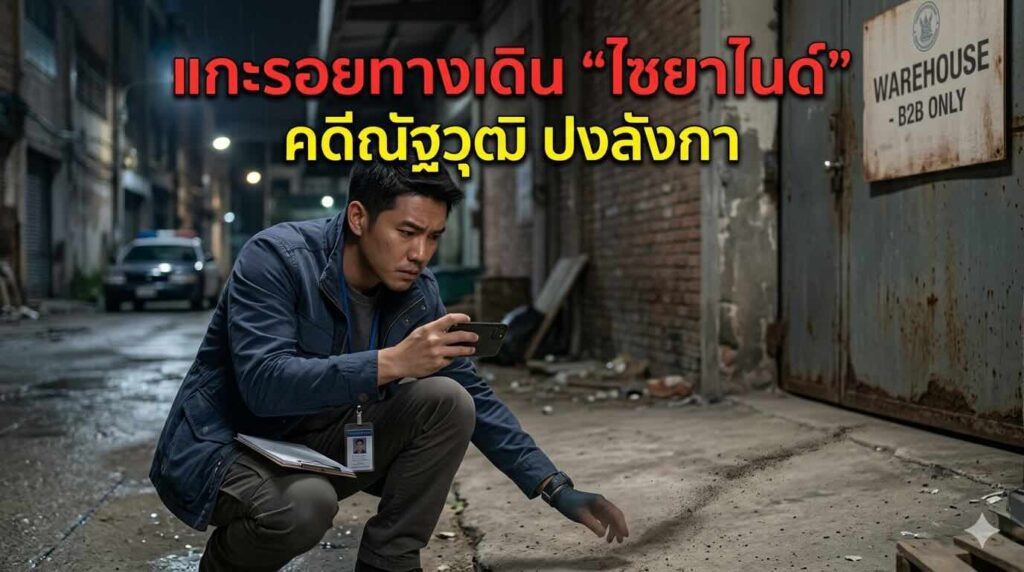 ผงไซยาไนด์สีขาววัตถุอันตรายควบคุมเคสณัฐวุฒิปงลังกา