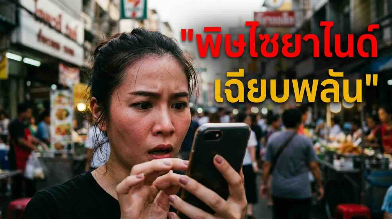 ซื้อพิษไซยาไนด์เฉียบพลัน ปัจจัยเสี่ยงและข้อควรระวัง
